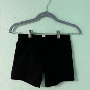 IVIVVA SIZE 12 BLACK BIKER SHORTS